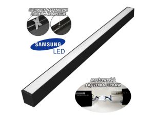 Oprawa led Cabail 40W 4000K 1,2m czarna Samsung z możliwością łączenia