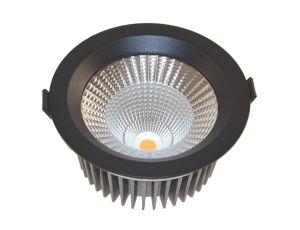 Downlight LED Davels oświetlenie podtynkowe 20W 4000K Citizen IP65 czarny