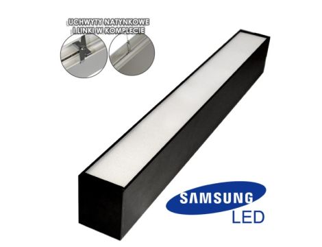 Oprawa LED Cabail 24W 4000K 0,6m czarna Samsung LED