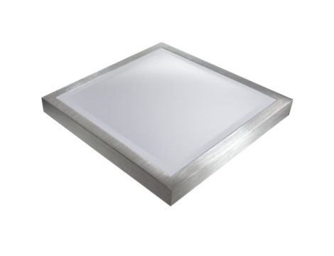 Plafon LED Vitali 24W 4000K czujnik mikrofalowy srebrny