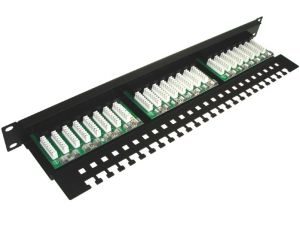 Patch panel 24-port UTP5e 1U 19