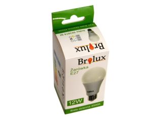 Żarówka LED Brolux E27 12W 4000K biała neutralna - 2