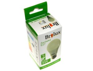 Żarówka LED Brolux E27 9W 4000K biała neutralna z czujnikiem ruchu - 2