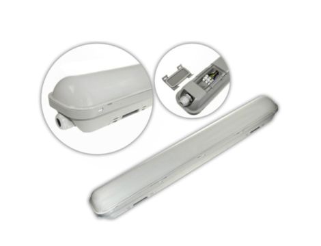 Oprawa LED Volter PQ 30W 120cm 4000K IP65 170lm/W szara