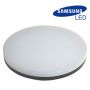 Plafon led Jarin 24W 4000K obudowa czarna średnica 28cm IP65 diody LED Samsung - 2