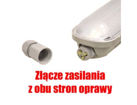 Oprawa natynkowa liniowa LED Viler 40W 120cm 4000K IP65 150LM/W - 2