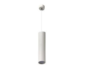 Oprawa sufitowa wisząca Karadon GU10 biała tuba 56x240mm