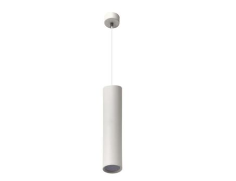 Oprawa sufitowa wisząca Karadon GU10 biała tuba 56x240mm
