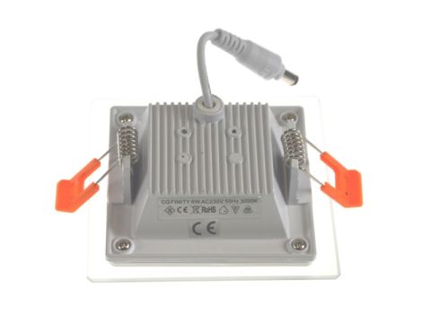 Downlight LED SMD FINITY oświetlenie podtynkowe 6W 3000K biała ciepła barwa światła - 3