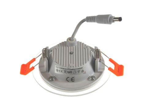 Downlight LED Tiki oświetlenie podtynkowe 6W 3000K biała ciepła barwa światła - 3